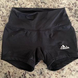 Adidas black spandex size small